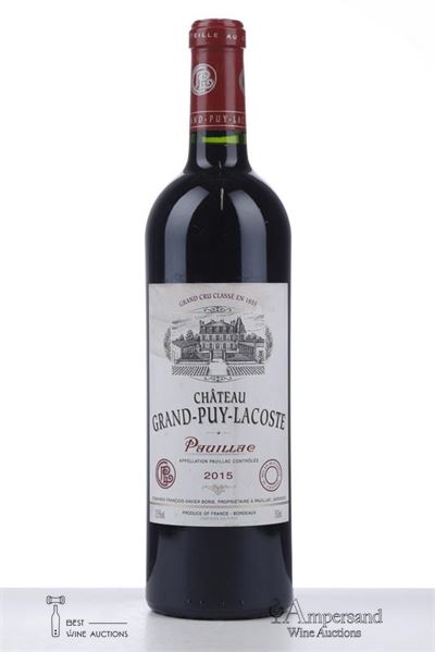 GRAND PUY LACOSTE 2015 - Mc - 1 Bottle