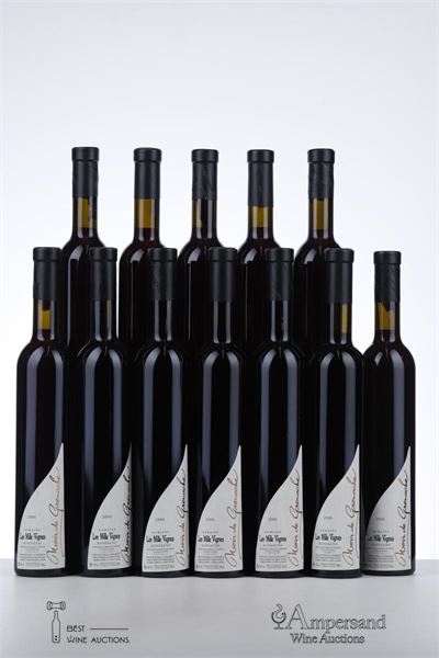 RIVESALTES NOIR DE GRENACHE 2006 - Domaine Les Mille Vignes - 12 * 0.50 Liter Bottles