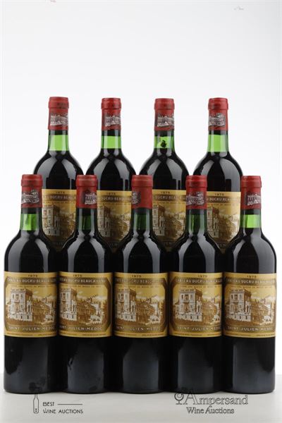DUCRU BEAUCAILLOU 1975 - Mc - 9 Bottles
