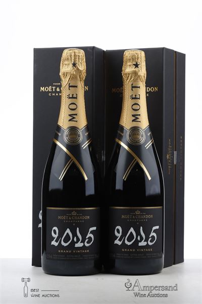MOET ET CHANDON GRAND VINTAGE BRUT 2015 - Moet et Chandon - 2 Bottles - Oc 1