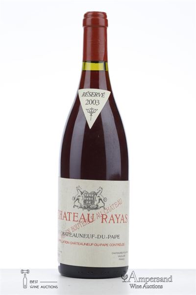 CHATEAUNEUF DU PAPE RAYAS 2003 - Reynaud - 1 Bottle