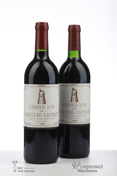 LATOUR 1986 - Mc - 2 Bottles