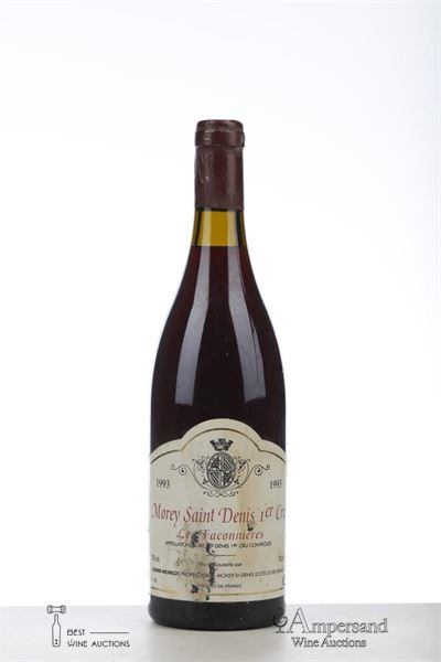 MOREY ST DENIS LES FACONNIERES 1993 - Lignier Michelot - 1 Bottle