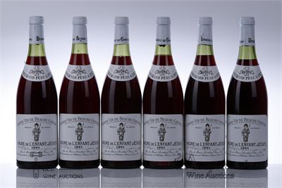 BEAUNE GREVES VIGNE DE L'ENFANT JESUS 1981 - Bouchard - 12 Bottles - Owc 12