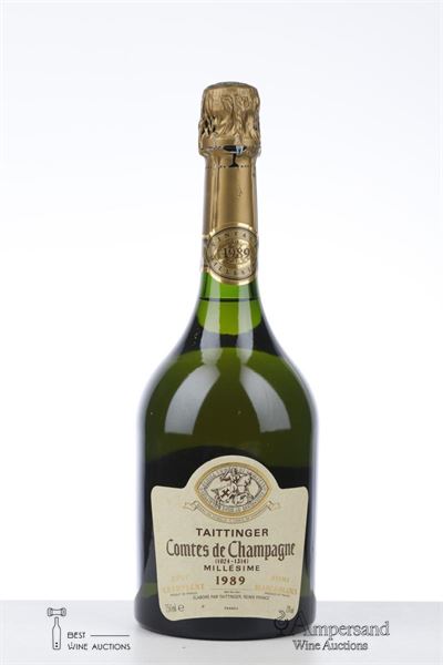 TAITTINGER COMTES DE CHAMPAGNE 1989 - Taittinger - 1 Bottle