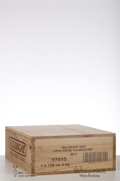 COTE ROTIE LA MOULINE 2014 - Guigal - 3 Bottles - Owc 3