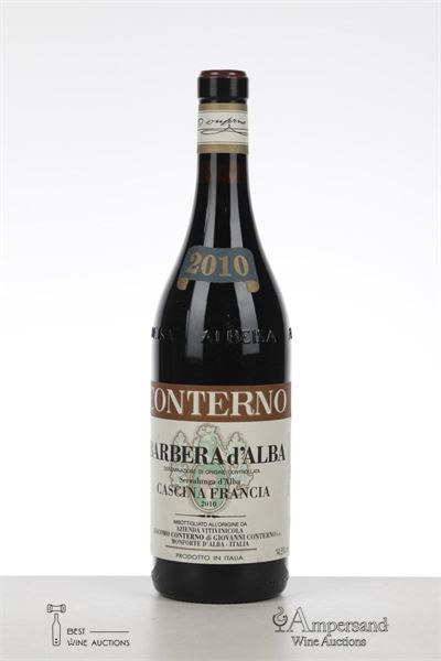 BARBERA D'ALBA CASCINA FRANCIA 2010 - Giacomo Conterno - 1 Bottle