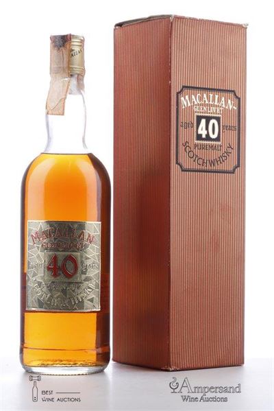 MACALLAN GLENLIVET 40 Y NV - Macallan - Pinerolo Import - 1 Bottle - Oc 1