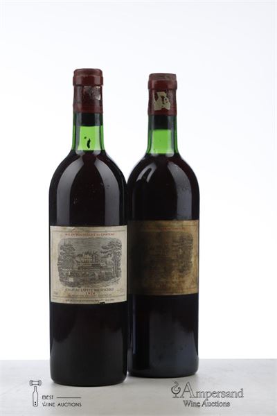 LAFITE ROTHSCHILD 1974 - Mc - 2 Bottles