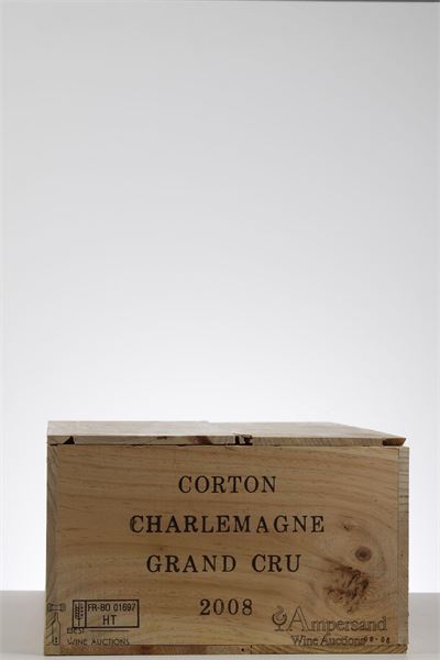 MIXED CORTON CHARLEMAGNE 2008 (6b) - 2009 (6b)   - Bonneau du Martray - 12 Bottles - Owc 12