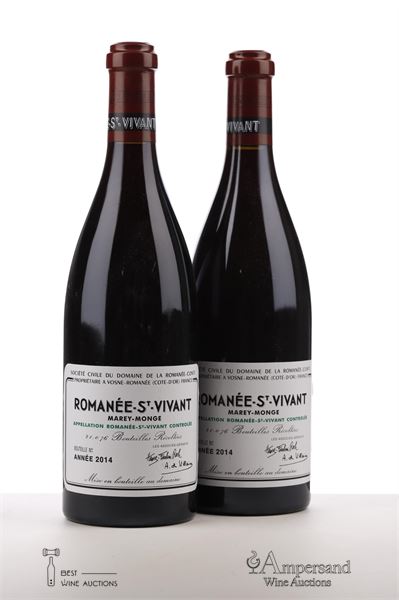 ROMANEE ST VIVANT 2014 - Domaine de la Romanee Conti - 2 Bottles