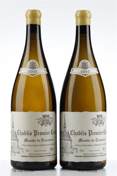 CHABLIS MONTEE DE TONNERRE 2005 - Raveneau - 2 Magnums