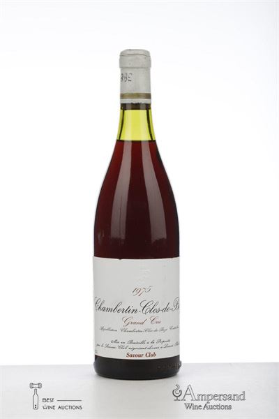 CHAMBERTIN CLOS DE BEZE 1975 - Savour Club - 1 Bottle