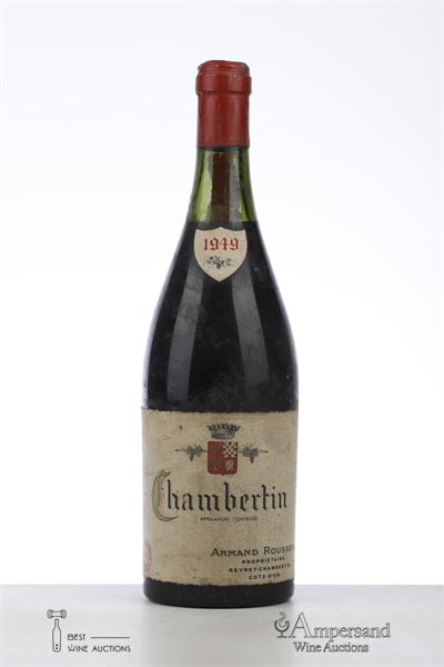 CHAMBERTIN 1949 - Armand Rousseau - 1 Bottle