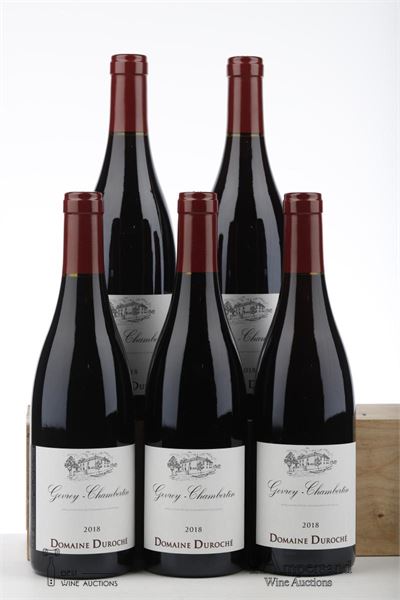 GEVREY CHAMBERTIN 2018 - Duroche - 5 Bottles