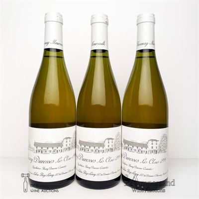 AUXEY DURESSES LES CLOUS 1998 - d'Auvenay - 3 Bottles