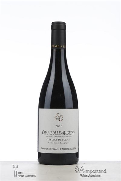 CHAMBOLLE MUSIGNY LES CLOS DE L'ORME 2016 - Sylvain Cathiard - 1 Bottle