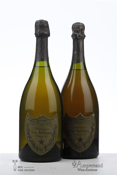 DOM PERIGNON 1975 - Moet et Chandon - 2 Bottles