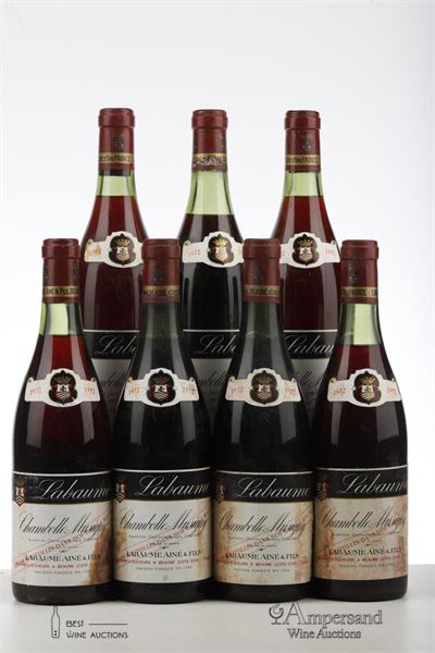 CHAMBOLLE MUSIGNY 1972 - Labaume - 7 Bottles