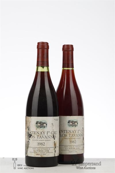 SANTENAY CLOS DE TAVANNES 1982 - La Pousse D'Or - 2 Bottles