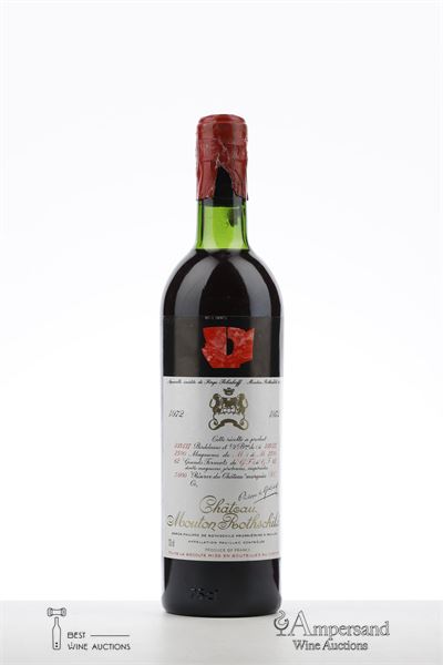 MOUTON ROTHSCHILD 1972 - Mc - 1 Bottle
