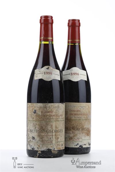 NUITS ST GEORGES 1996 - Thomas Moillard - 2 Bottles