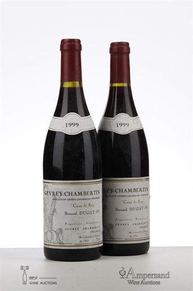 GEVREY CHAMBERTIN COEUR DU ROI 1999 - Dugat Py - 2 Bottles