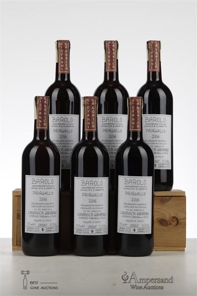 BAROLO PAIAGALLO 2016 - Canonica - 6 Bottles