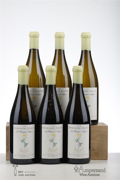 BOURGOGNE ALIGOTE LES CHAMPS D'ARGENT 2018 - Charles Lachaux - 6 Bottles