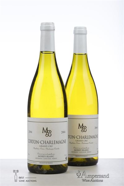 CORTON CHARLEMAGNE 2004 - Morey Blanc - 2 Bottles