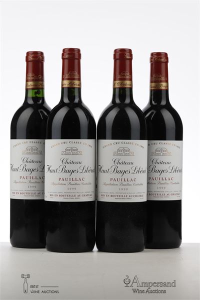 HAUT BAGES LIBERAL 1999 - Mc - 4 Bottles