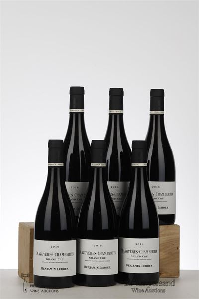 MAZOYERES CHAMBERTIN 2016 - Benjamin Leroux - 6 Bottles - Oc 6