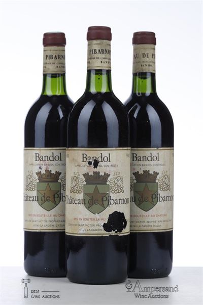 BANDOL 1985 - Chateau de Pibarnon - 3 Bottles