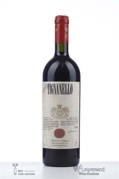 TIGNANELLO 1988 - Antinori - 1 Bottle