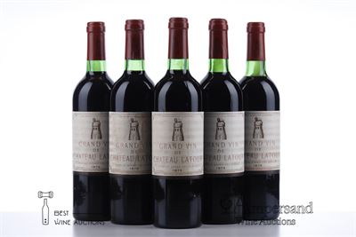 LATOUR 1975 - 5 Bottles
