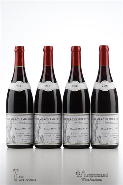 CHARMES CHAMBERTIN 2001 - Bernard Dugat-Py - 4 Bottles