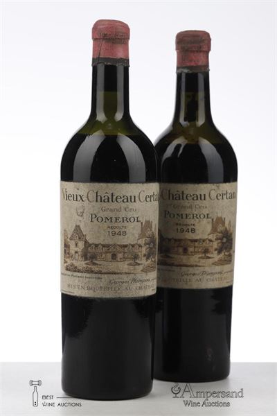 VIEUX CHATEAU CERTAN 1948 - Mc - 2 Bottles