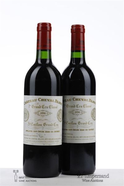 CHEVAL BLANC 1990 - Mc - 2 Bottles