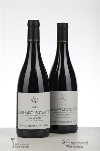 NUITS ST GEORGES AUX MURGERS 2013 - Sylvain Cathiard - 2 Bottles