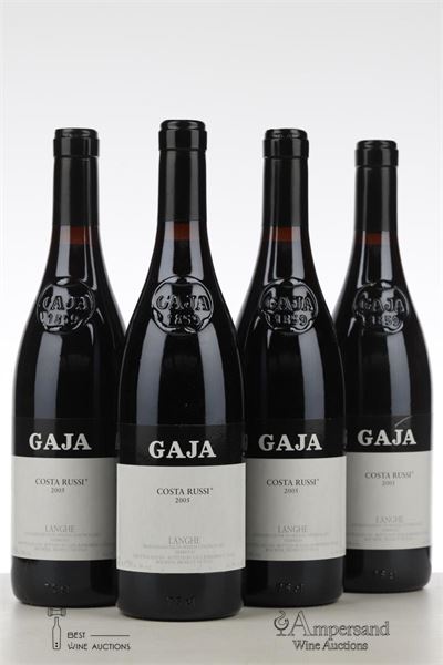 COSTA RUSSI 2005 - Gaja - 4 Bottles