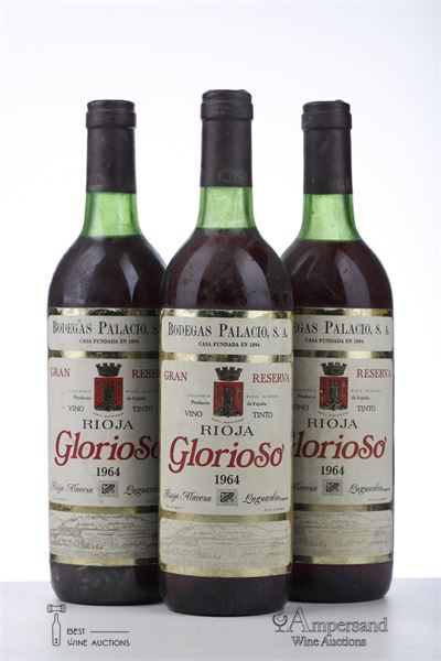 GLORIOSO GRAN RESERVA 1964 - Bodegas Palacio - 3 Bottles