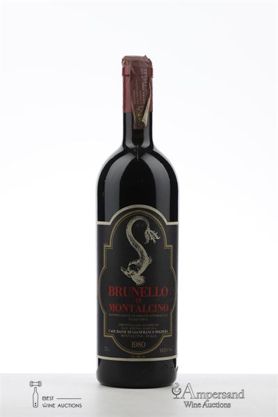 BRUNELLO DI MONTALCINO CASE BASSE 1980 - Soldera - 1 Bottle