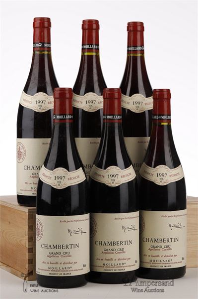 CHAMBERTIN 1997 - Moillard - 6 Bottles