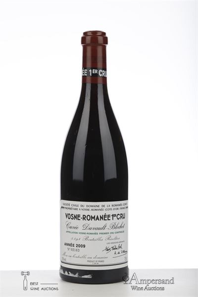 VOSNE ROMANEE CUVEE DUVAULT BLOCHET 2009 - Domaine de la Romanee Conti - 1 Bottle