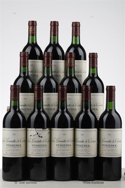 LA GRAVETTE DE CERTAN 1986 - Mc - 12 Bottles