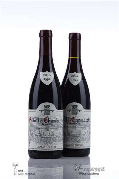 GRIOTTE CHAMBERTIN 2015 - Claude Dugat - 2 Bottles
