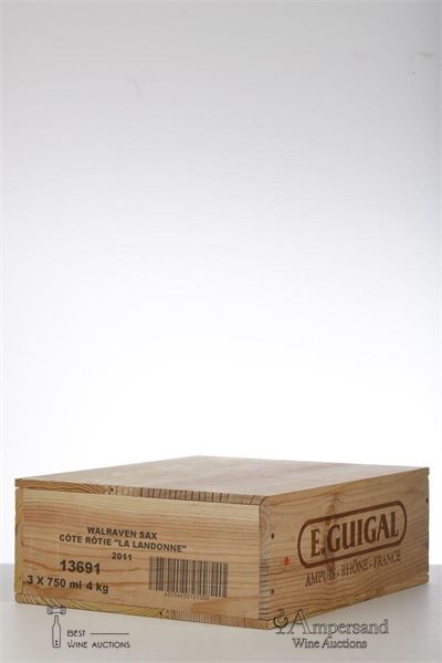 COTE ROTIE LA LANDONNE 2011 - Guigal - 3 Bottles - Owc 3