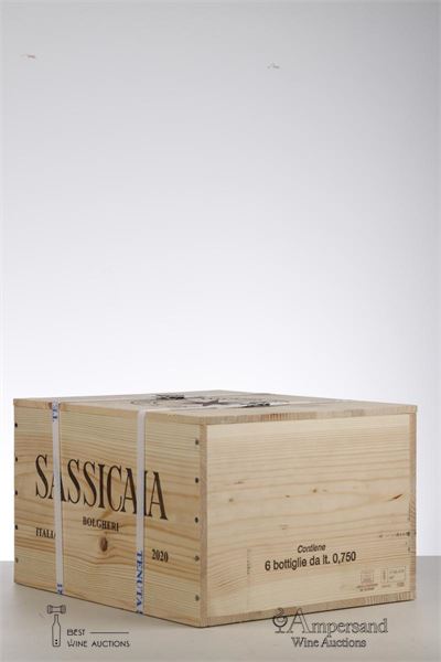 SASSICAIA 2020 - Tenuta San Guido - 6 Bottles - Owc 6