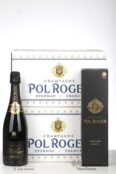 POL ROGER VINTAGE BRUT 2012 - Pol Roger - 12 Bottles - Oc 6