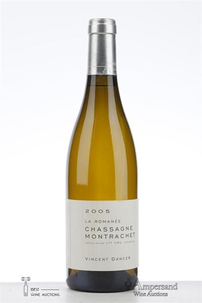 CHASSAGNE MONTRACHET BLANC LA ROMANEE 2005 - Vincent Dancer - 1 Bottle